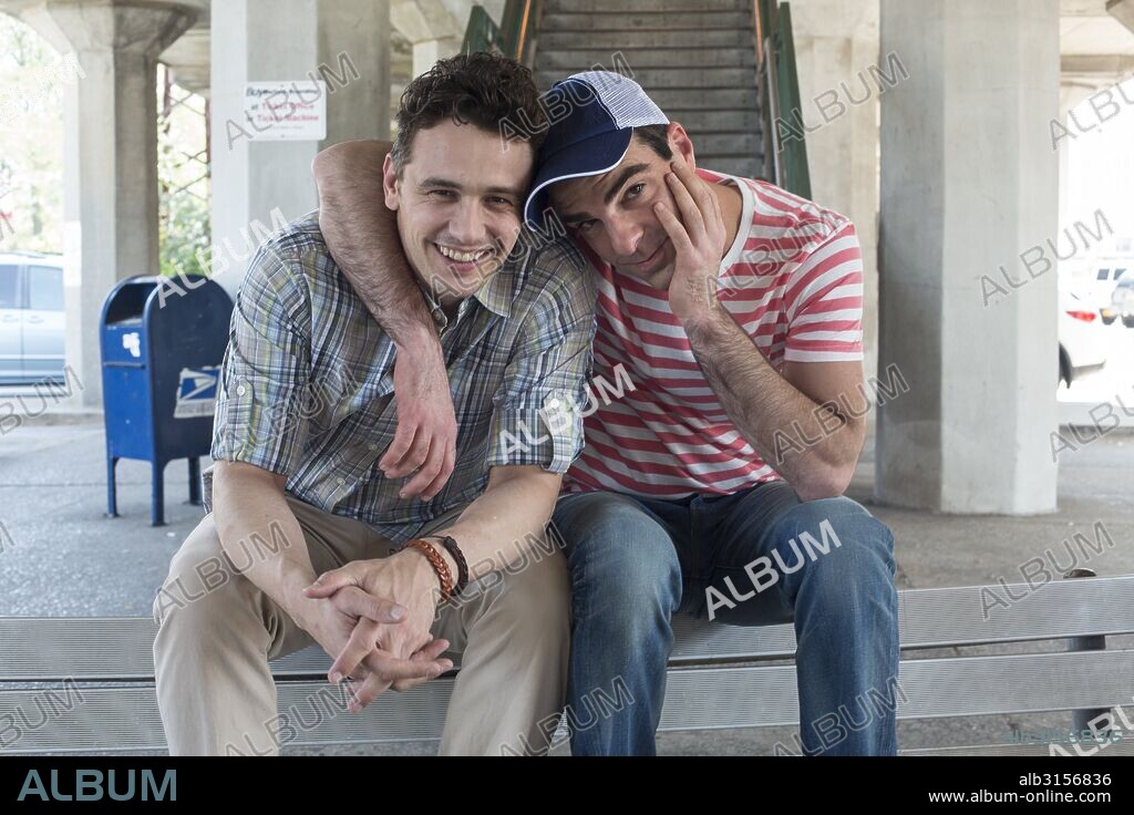 JAMES FRANCO y ZACHARY QUINTO en I AM MICHAEL, 2015, dirigida por JUSTIN KELLY. Copyright GOTHAM GROUP.