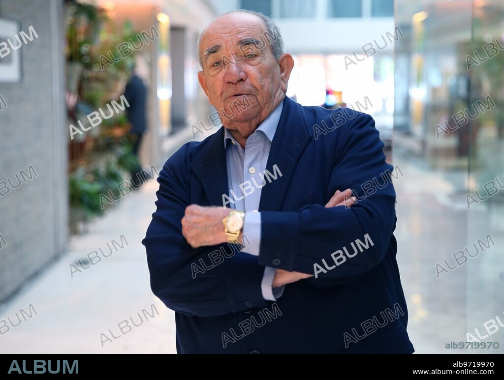 Madrid, 05/30/2018. Interview with Luis Beneyto, the last living manager of the Santiago Bernabéu. Photo: Ernesto Agudo. ARCHDC.
