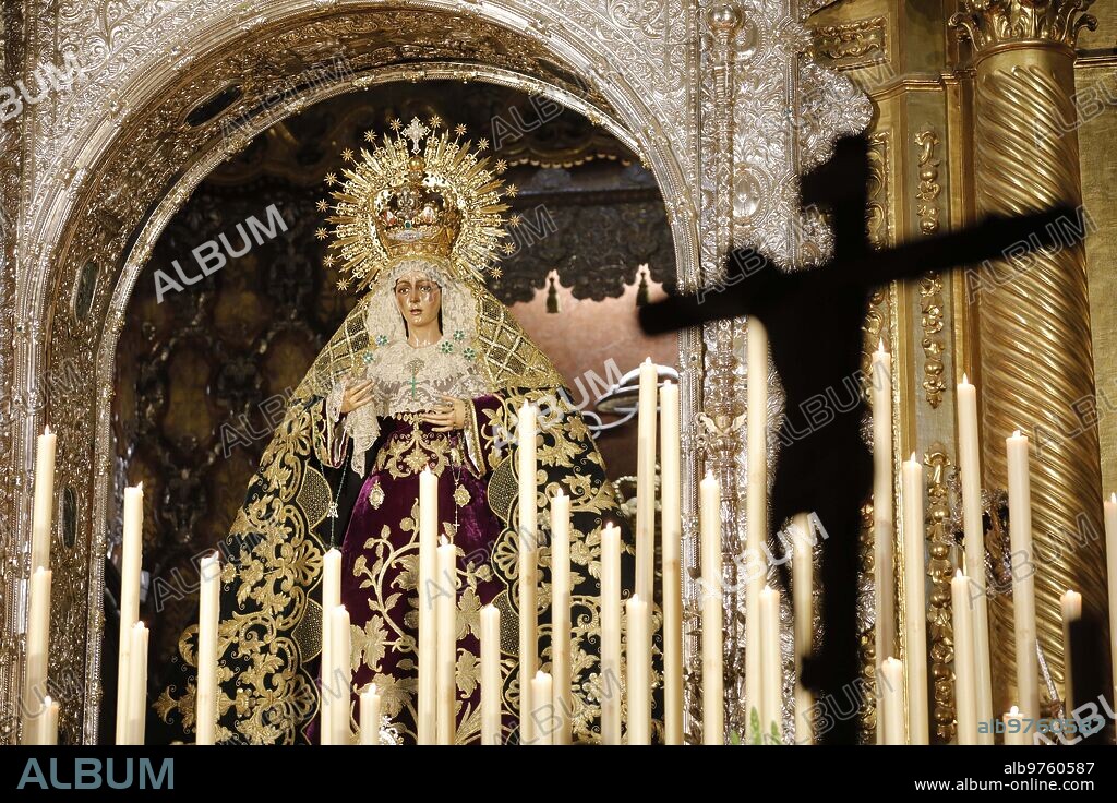 Sevilla, 25/03/2019. Septenario de la virgen de la Esperanza Macarena. Foto: Raúl Doblado ARCHDC.