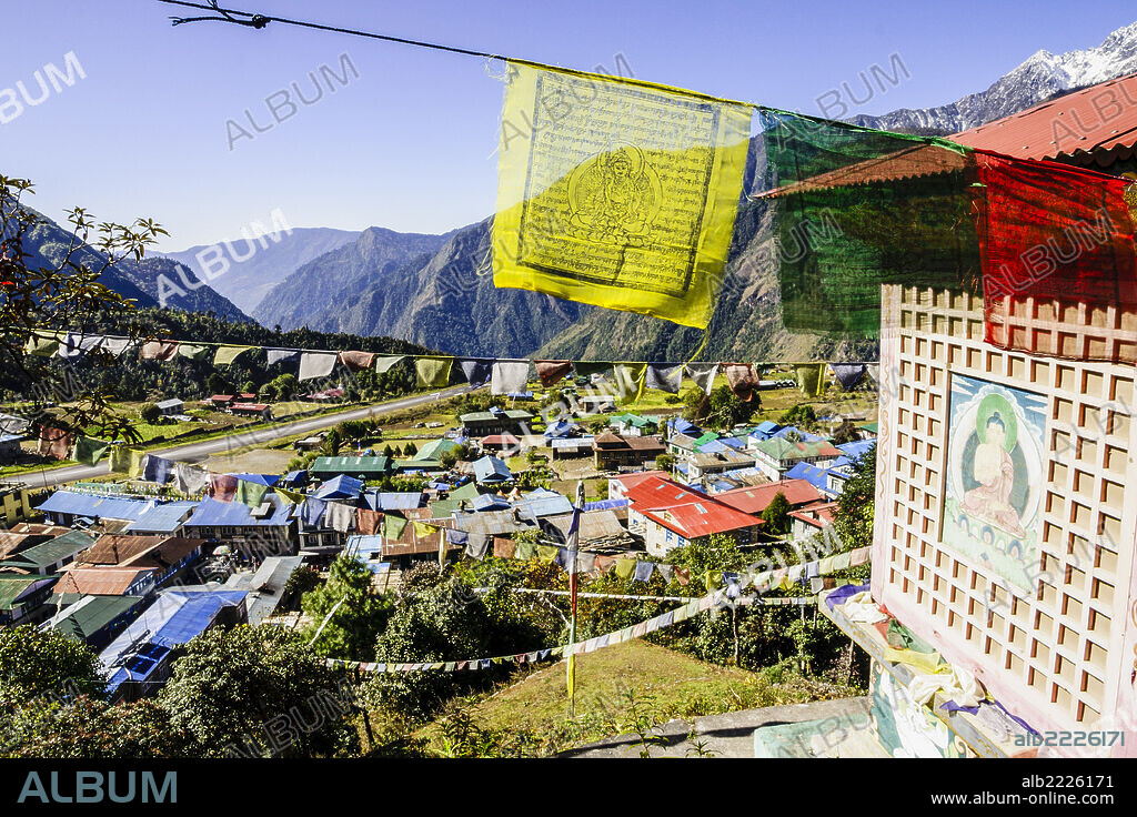 Lukla Airport. Sagarmatha National Park. Nepal. Asia.