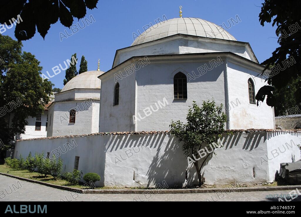 Ukraine. Autonomous Republic of Crimea. Bakhchisaray. Khan's Palace or Hansaray. 16th century. Mausoleum. Exterior.