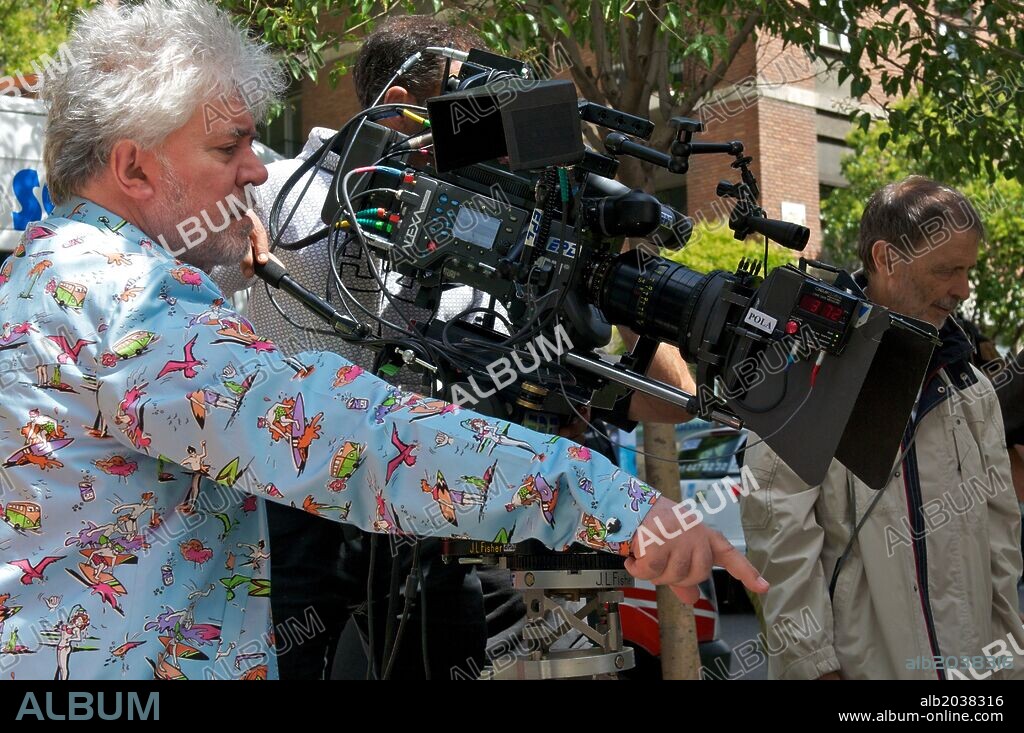 PEDRO ALMODOVAR in LOS AMANTES PASAJEROS, 2013, unter der Regie von PEDRO ALMODOVAR. Copyright EL DESEO S.A / PEREDA, EMILIO / ARDIZZONI, PAOLA.