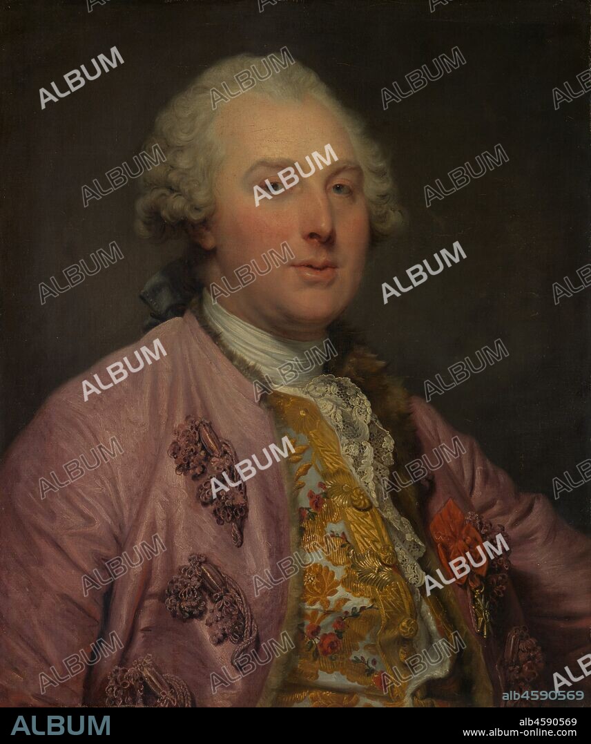 JEAN-BAPTISTE GREUZE. Charles Claude de Flahaut (1730-1809), Comte d'Angiviller, 1763.