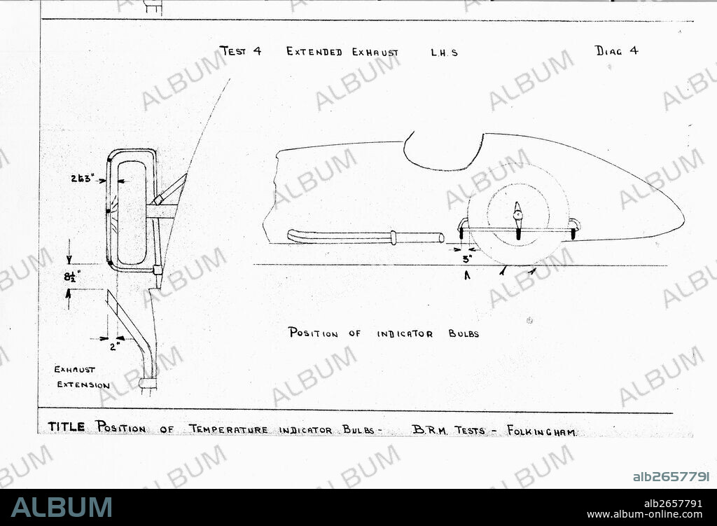 BRM P160 drawing.