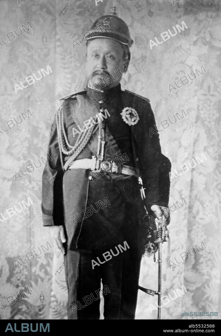 Gojong (Hangul: ??; hanja: ??; RR: Gojong; MR: Kojong), the Emperor Gwangmu (Hangul: ???; hanja: ???), proclaimed the Korean Empire in 1897 to justify the country's ending of its traditional tributary subordination to China. He tried to promote the ultimately unsuccessful Gwangmu Reform.  Gojong was forced to abdicate by the Japanese and Gojong's son Sunjong succeeded to the throne. After abdicating, Emperor Gojong was confined to the Deoksu Palace by the Japanese. On 22 August 1910, the Empire of Korea was annexed by Japan under the Japan-Korea Annexation Treaty.  Gojong died suddenly on 21 January 1919 at Deoksugung Palace. There is much speculation that he was killed by poison administered by Japanese officials, an idea that gained wide circulation and acceptance at the time of his death. His death and subsequent funeral proved a catalyst for the March First Movement for Korean independence from Japanese rule. He is buried with his wife at the imperial tomb of Hongneung (??, ??) in the city of Namyangju.