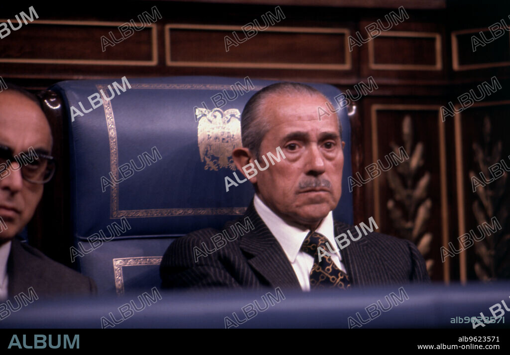 Carlos Arias Navarro (1908-1989), President of the Spanish government, photo 1975.