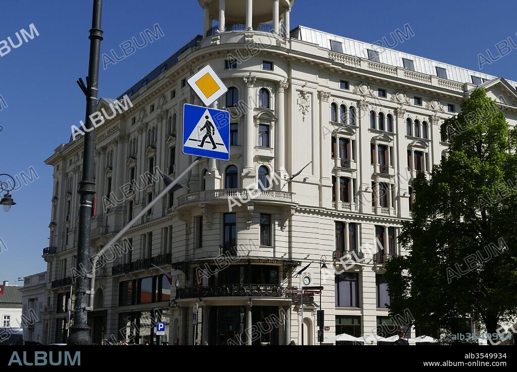 Hotel Bristol, Warsaw is a historic luxury hotel opened in 1901, in Poland's capital, Warsaw. built to a Neo-Renaissance design, by architect Wladyslaw Marconi to design the final hotel. After Poland gained its independence in 1919, Paderewski as Prime Minister, held the first session of his government at his hotel. Upon the German invasion in 1939, the hotel was made into the headquarters of the Chief of the Warsaw District. It survived the war and was renovated and reopened in 1945.