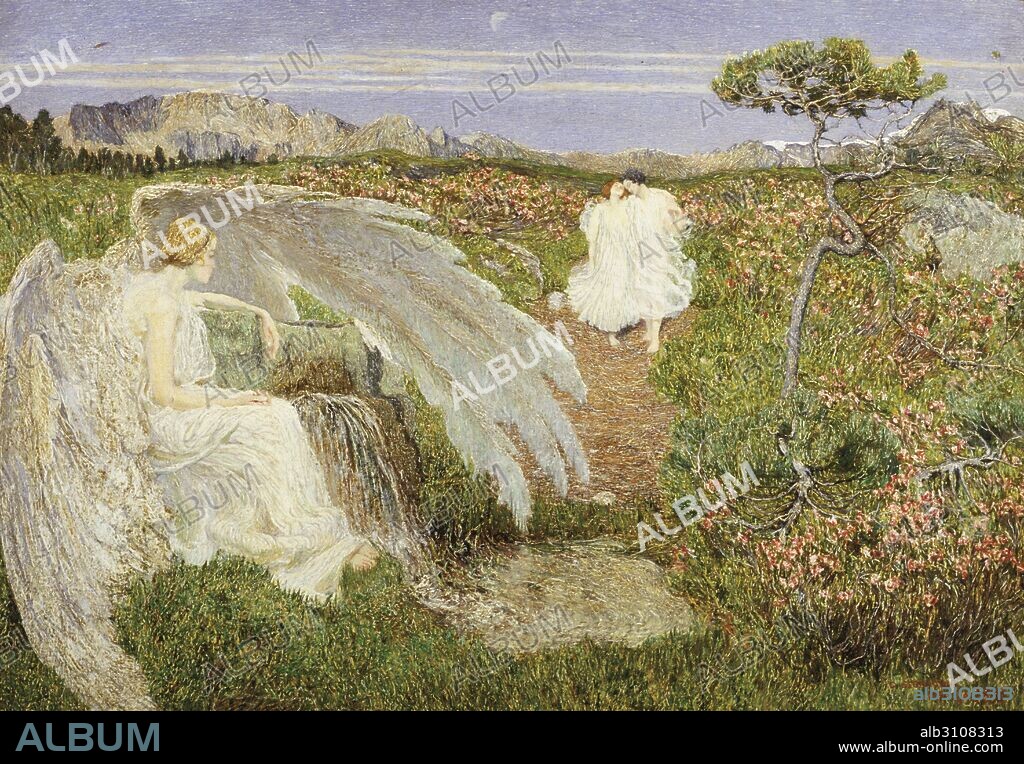 GIOVANNI SEGANTINI. El Amor en la Fuente de la Vida/1896.