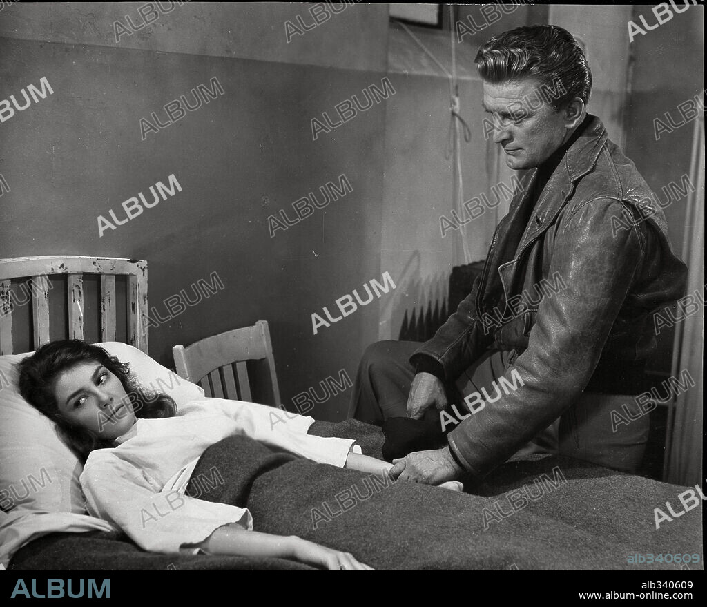 KIRK DOUGLAS and PIER ANGELI in THE STORY OF THREE LOVES, 1953, directed by GOTTFRIED REINHARDT and VINCENTE MINNELLI. Copyright M.G.M.
