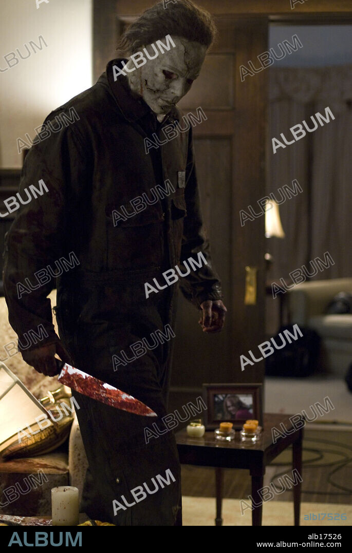 TYLER MANE dans HALLOWEEN, 2007, réalisé par ROB ZOMBIE. Copyright DIMENSION FILMS.