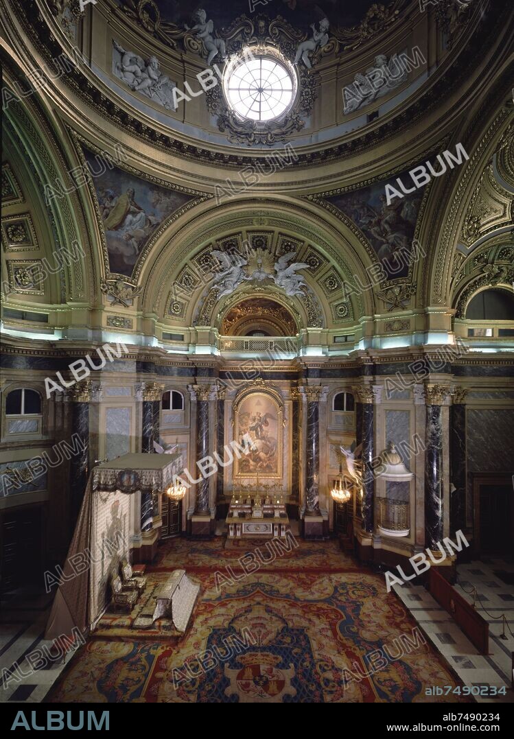 VENTURA RODRIGUEZ (1717-1785). CAPILLA DEL PALACIO REAL DE MADRID - SIGLO XVIII.