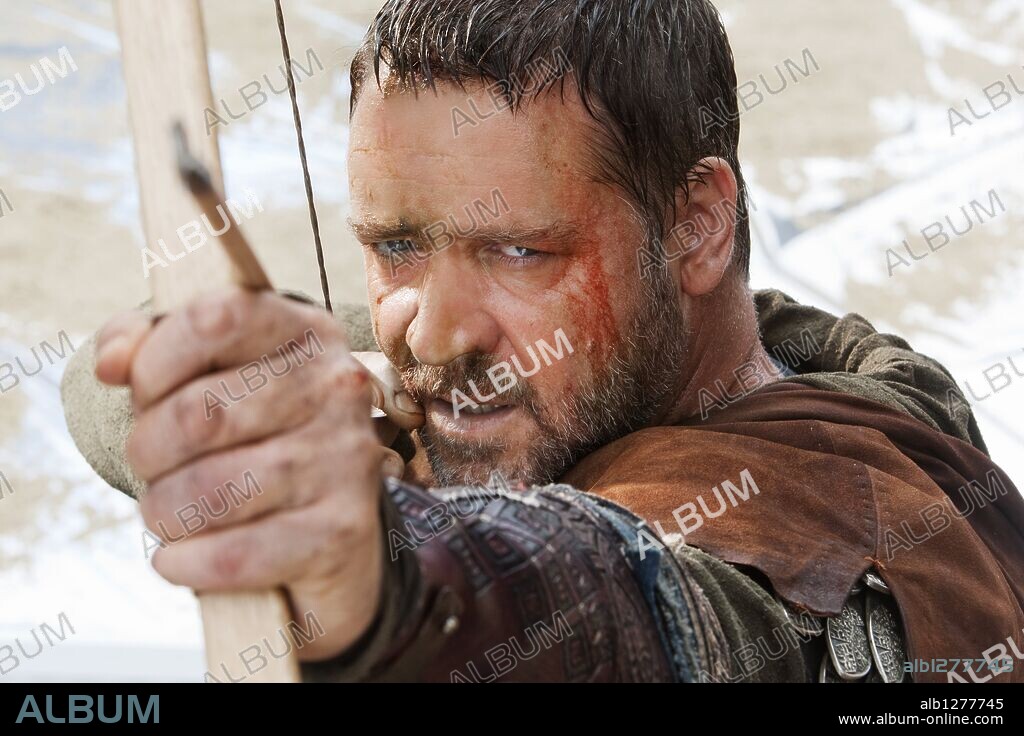RUSSELL CROWE in ROBIN HOOD, 2010, unter der Regie von RIDLEY SCOTT. Copyright UNIVERSAL PICTURES.