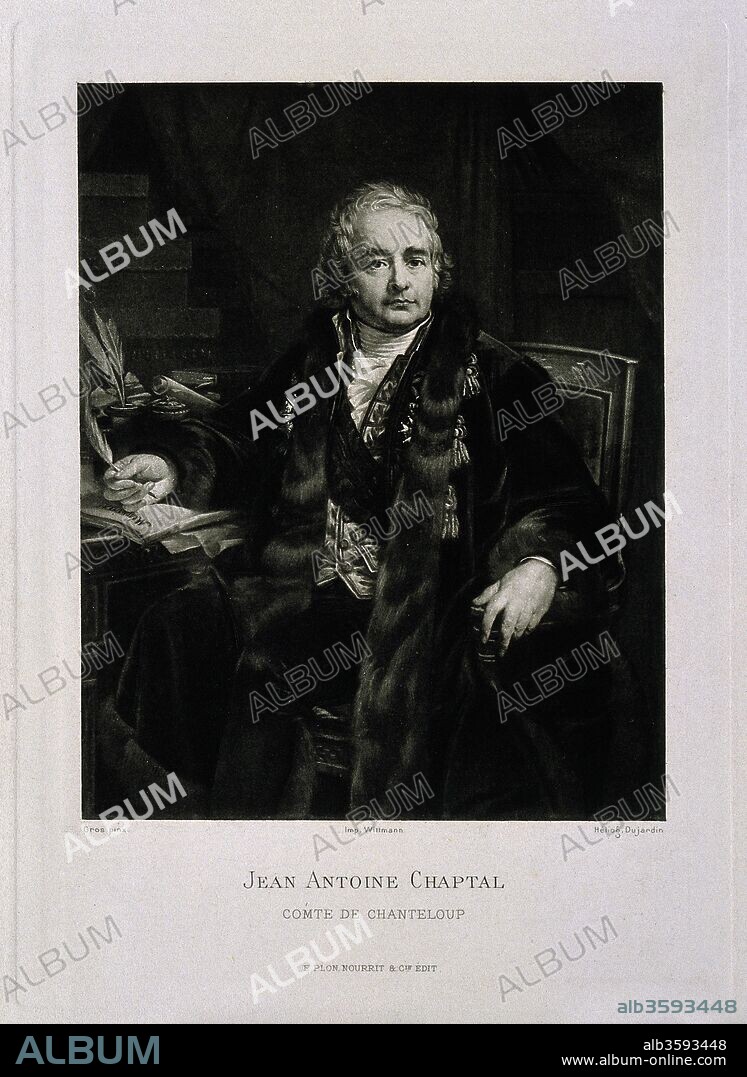 ANONYMOUS. Jean-Antoine Chaptal (1756-1832).