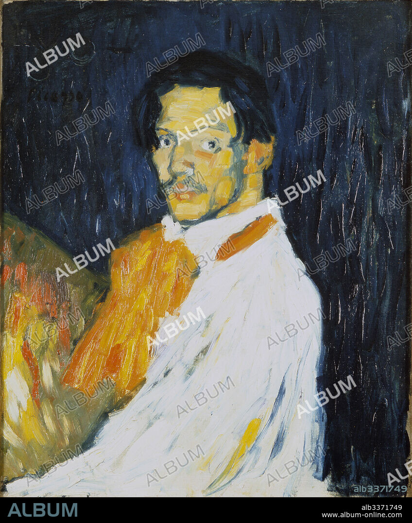 PABLO PICASSO. Self-Portrait (Yo, Picasso).