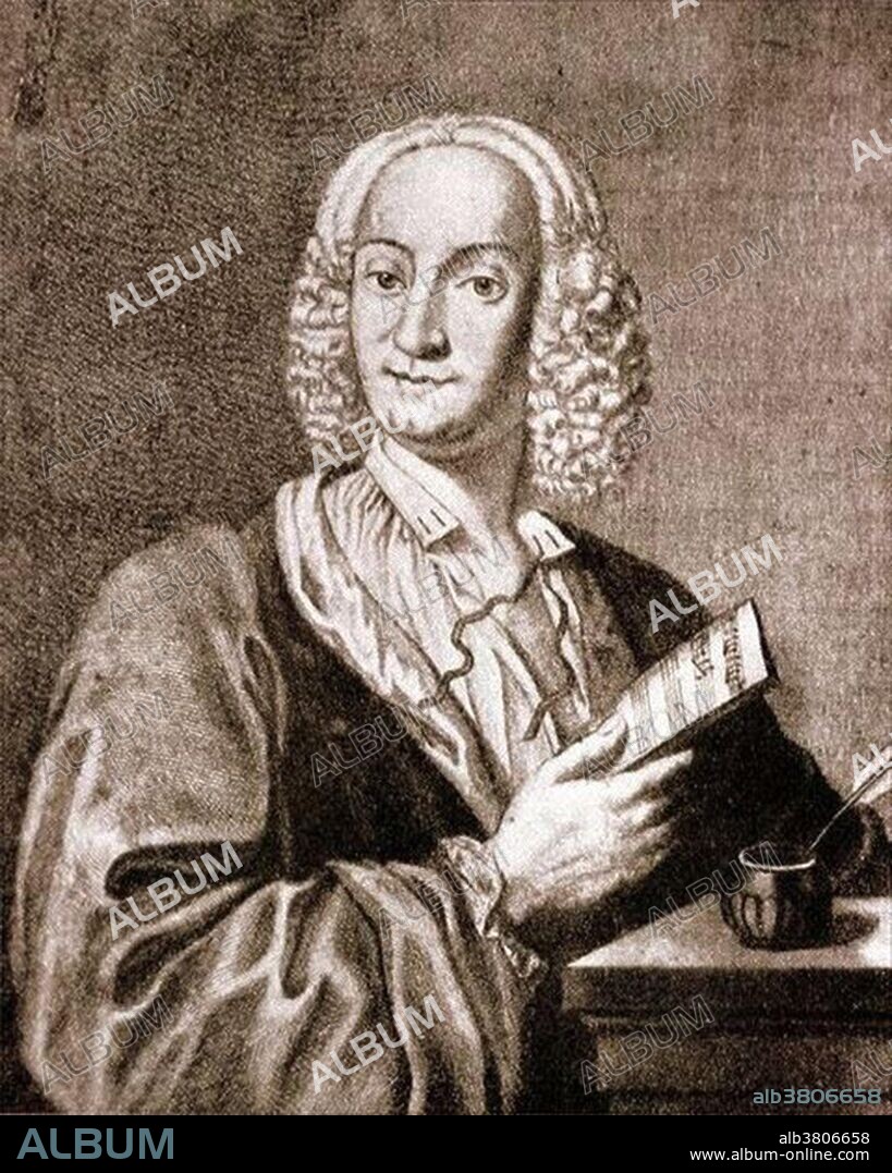 Antonio Lucio Vivaldi ( March 4, 1678 - July 28, 1741) was an Italian Baroque composer, virtuoso violinist, teacher and cleric. He is recognized as one of the greatest Baroque composers, and his influence during his lifetime was widespread across Europe. He is known mainly for composing many instrumental concertos, for the violin and a variety of other instruments, as well as sacred choral works and more than forty operas. His best-known work is a series of violin concertos known as The Four Seasons. Many of his compositions were written for the female music ensemble of the Ospedale della PietÃ , a home for abandoned children where Vivaldi (who had been ordained as a Catholic priest) was employed from 1703 to 1715 and from 1723 to 1740. Vivaldi also had some success with expensive stagings of his operas in Venice, Mantua and Vienna. After meeting the Emperor Charles VI, he moved to Vienna, hoping for preferment. The Emperor died soon after his arrival, and Vivaldi himself died less than a year later in poverty at the age of 63. Vivaldi portrait painted by Francois Morellon de La Cave, 1723. The fact that the painting actually depicts Antonio Vivaldi has been questioned by some sources.