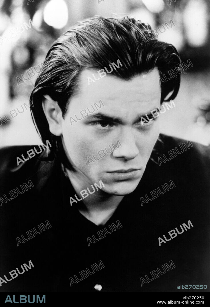 RIVER PHOENIX in THE THING CALLED LOVE, 1993, directed by PETER BOGDANOVICH. Copyright PARAMOUNT PICTURES.