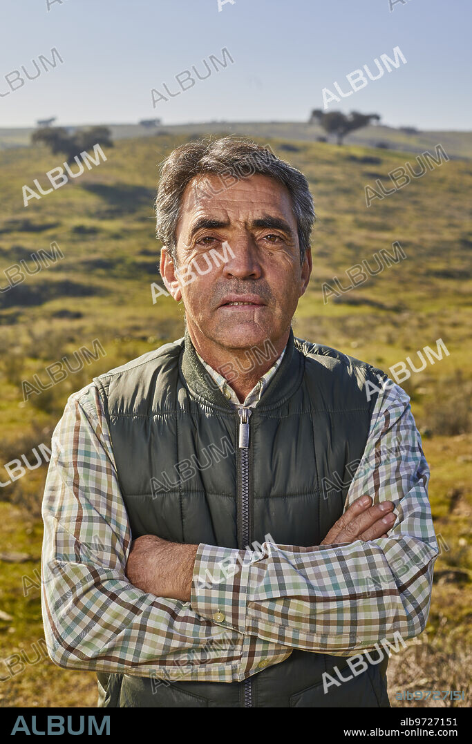 Portezuelo (Cáceres, Extremadura). 01/14/2021. Victorino Martín at the ?Las Tiesas de Santa María? farm, headquarters of his fighting bull ranch. Photo: Guillermo Navarro ARCHDC.