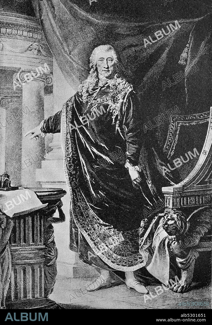Wenzel Anton Graf Kaunitz-Rietberg, Imperial Prince of Kaunitz-Rietberg from 1764, February 2, 1711-27. June 1794, was an Austrian statesman of the enlightened absolutism, Reichshofrat and diplomat.