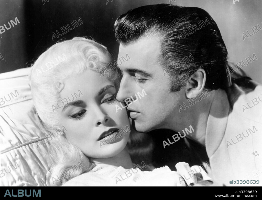 JANET LEIGH y STEWART GRANGER en SCARAMOUCHE, 1952, dirigida por GEORGE SIDNEY. Copyright M.G.M.