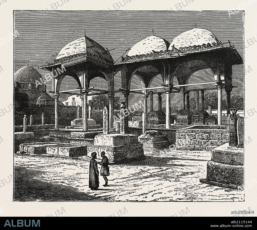 THE TOMBS OF THE MAMELUKES, THE OLD RULERS OF EGYPT, MASSACRED BY MOHAMMED ALI IN 1811. Mamluk, mamlouk, mamluq, mamluke, mameluk, mameluke, mamaluke or marmeluke: is a military caste in medieval Egypt, composed of non-Arab origin people, mainly of Kipchaks.