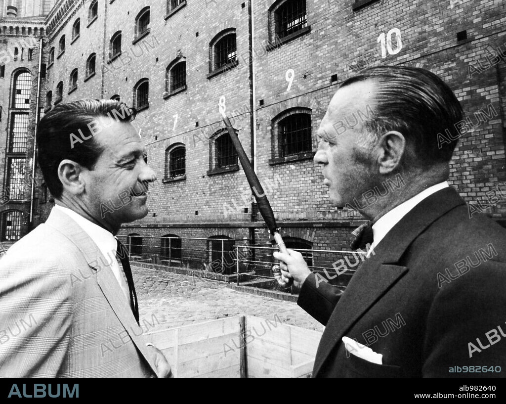 WILLIAM HOLDEN in THE COUNTERFEIT TRAITOR, 1962, directed by GEORGE SEATON. Copyright PARAMOUNT PICTURES.