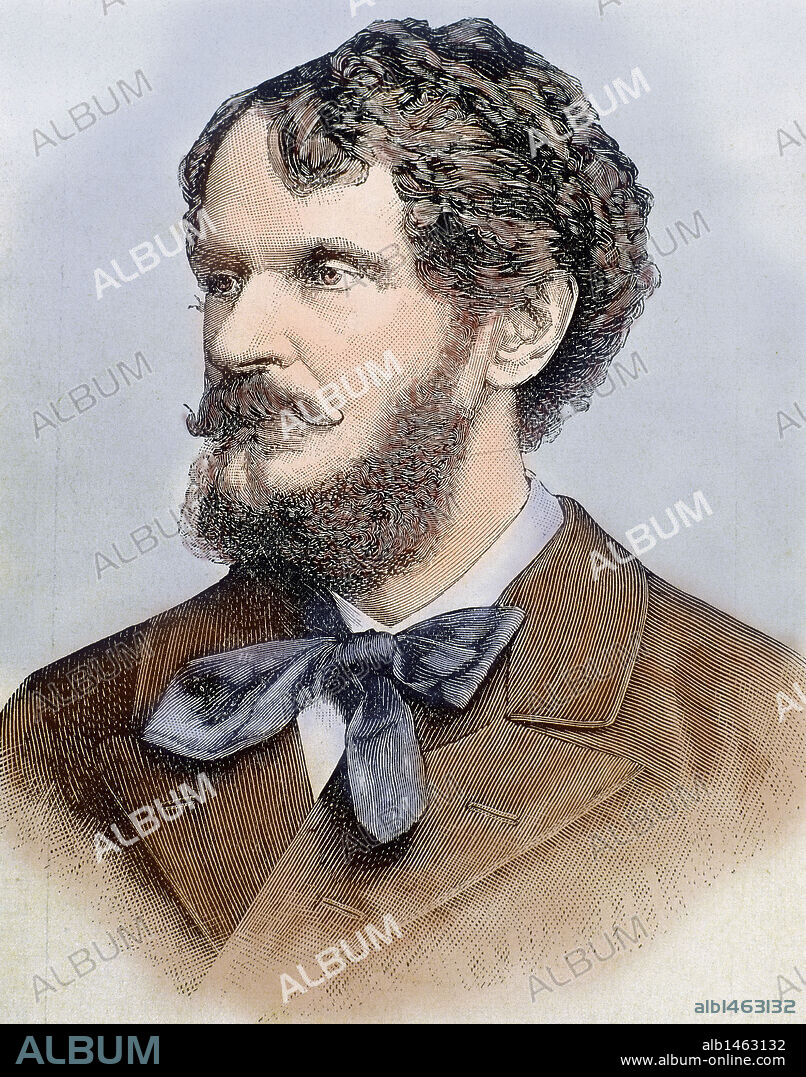 ANDRASSY, Gyula, conde de (Kassa,1823-Volosca, 1890). Político húngaro. Fue uno de los principales artífices del nacimiento de la monarquía austro-húngara (1867) y de la independencia de Hungría. Configuró en una convención secreta de 1877 la neutralidad rusa en el tema de la ocupación y anexión de Bosnia-Herzegovina por el imperio Austro-Húngaro. Grabado coloreado del s. XIX.