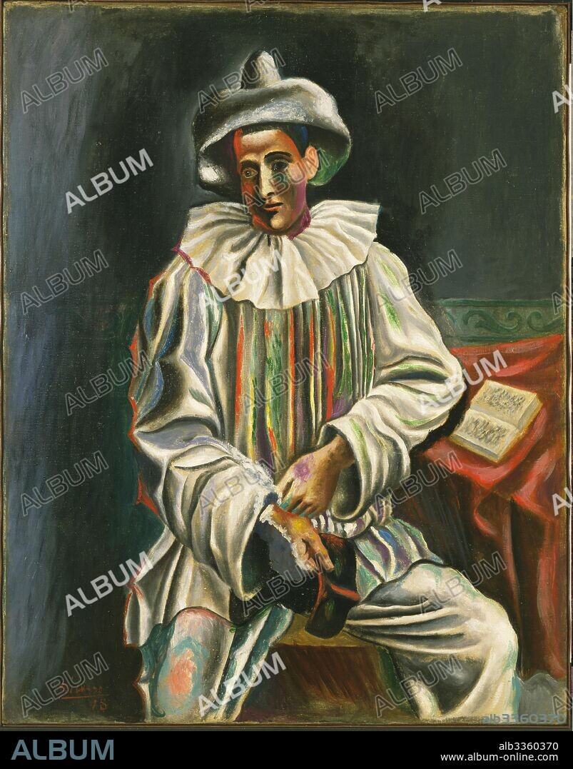 PABLO PICASSO. Pierrot.