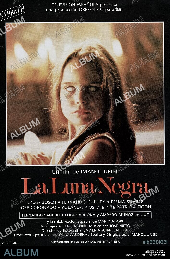 LA LUNA NEGRA, 1989, unter der Regie von IMANOL URIBE. Copyright ORIGEN P.C, S.A.