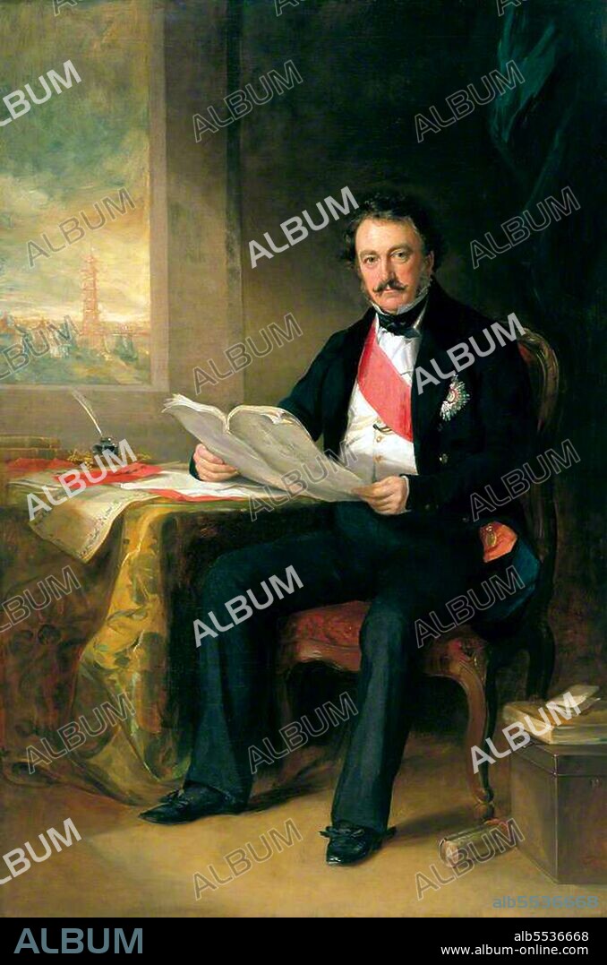 Lieutenant General Sir Henry Pottinger, 1st Baronet, GCB, PC (Chinese: ???; 3 October 1789 – 18 March 1856), was an Anglo-Irish soldier and colonial administrator who became the first Governor of Hong Kong. Pottinger accepted Foreign Secretary Lord Palmerston's offer of the post of envoy and plenipotentiary in China and superintendent of British trade, thus replacing Charles Elliot. In 1841, when Pottinger was sent to China, Palmerston instructed him to 'examine with care the natural capacities of Hong Kong, and you will not agree to give up that Island unless you should find that you can exchange it for another in the neighbourhood of Canton, better adapted for the purposes in view; equally defensible; and affording sufficient shelter for Ships of War and Commerce'. After Pottinger led the navy and defeated Yishan at Humen, he negotiated the terms of the Treaty of Nanking (1842), which ended the First Opium War and ceded Hong Kong Island to the United Kingdom. Pottinger became the second administrator of Hong Kong (1841–1843) and the first Governor of Hong Kong (1843–1844).  When he forwarded the treaty to Aberdeen, Pottinger remarked, 'the retention of Hong Kong is the only point in which I have intentionally exceeded my modified instructions, but every single hour I have passed in this superb country has convinced me of the necessity and desirability of our possessing such a settlement as an emporium for our trade and a place from which Her Majesty's subjects in China may be alike protected and controlled'.