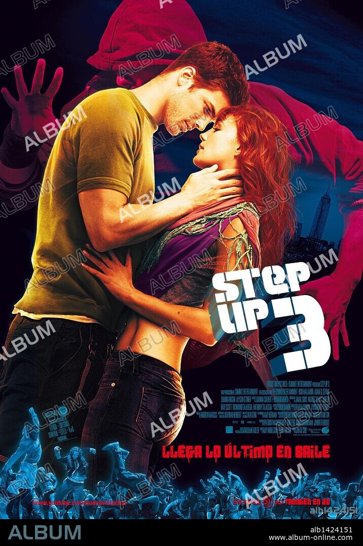 Poster of STEP UP 3 3D, 2010, directed by JON CHU. Copyright TOUCHSTONE PICTURES / Cortesía.