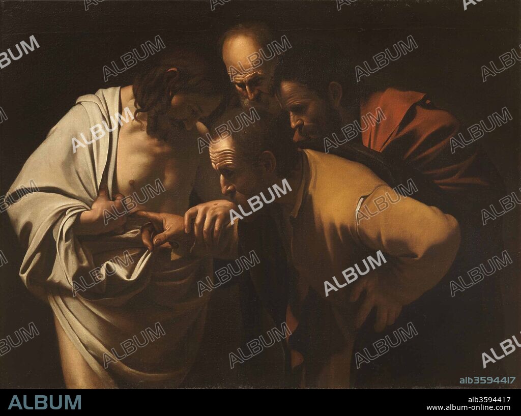 CARAVAGGIO. The Incredulity of Saint Thomas.