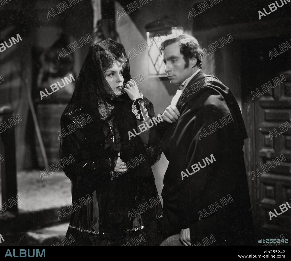 ALFREDO MAYO und MERCEDES VECINO in EL ABANDERADO, 1943, unter der Regie von EUSEBIO FERNANDEZ ARDAVIN. Copyright SUEVIA FILMS.