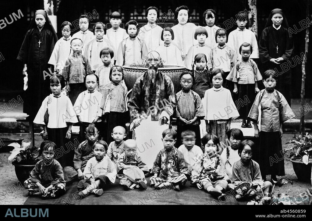 Sisiang mission school in southern scensi. China. asia. 1933.