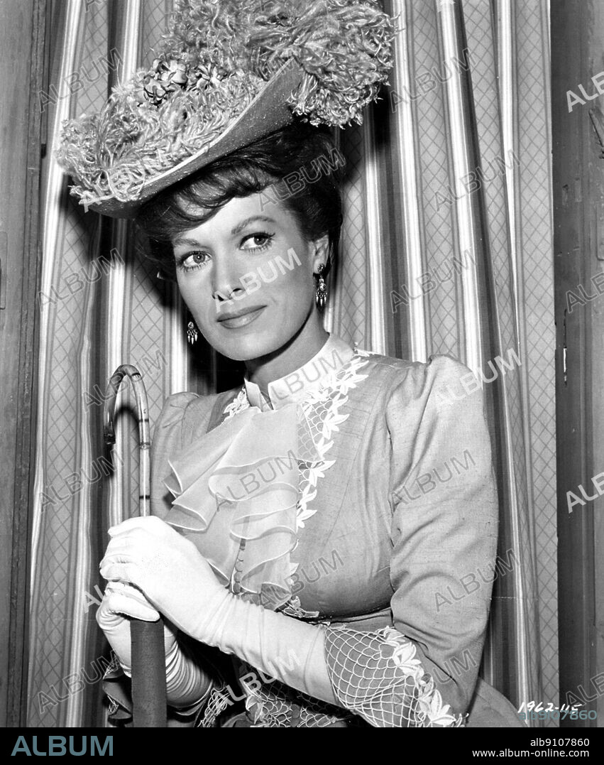 MAUREEN O'HARA in THE RARE BREED, 1966, directed by ANDREW V. MCLAGLEN. Copyright UNIVERSAL PICTURES.