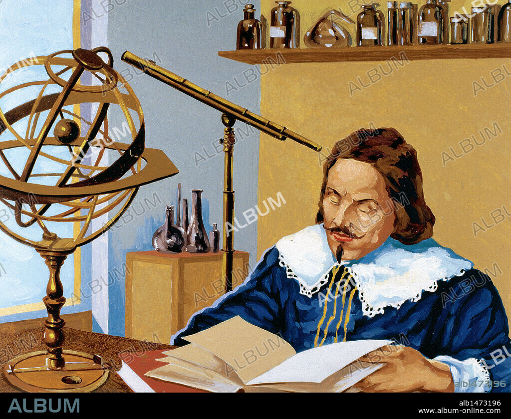 Evangelista Torricelli (1608-1647). Italian physicist and mathematician.