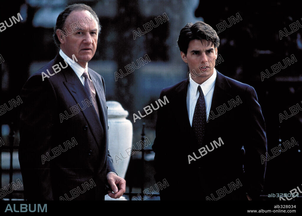 GENE HACKMAN y TOM CRUISE en LA TAPADERA, 1993 (THE FIRM), dirigida por SYDNEY POLLACK. Copyright PARAMOUNT PICTURES / DUHAMEL, FRANÇOIS.