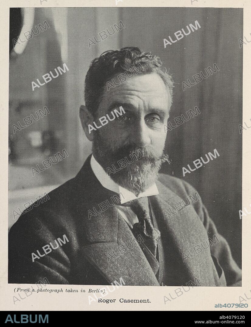 Roger David Casement (1 September 1864 â€“ 3 August 1916) â€” known as Sir Roger Casement Kt. CMG between 1911 and shortly before his execution for treason, when he was stripped of his knighthood, was an Irish nationalist, activist, patriot and poet. He sought to obtain German support for a rebellion in Ireland against British rule. Shortly before the Easter Rising, he landed in Ireland and was arrested. He was subsequently convicted and executed for treason. [Trial of Sir Roger Casement. Edited by George H. Knott. [With plates, including a portrait.]]. Edinburgh ; London : W. Hodge & Co., 1926. Source: 6496.d.1/18 frontispiece.