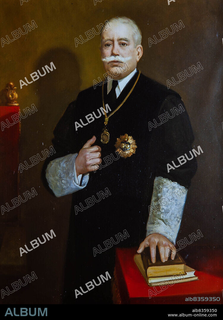 ARMAND MIRAVALLS I BOVE. Armand Miravalls i Bové / 'Retrato de Josep Roig i Bergadà', 1936. Ilustre Colegio de la Abogacía de Barcelona.