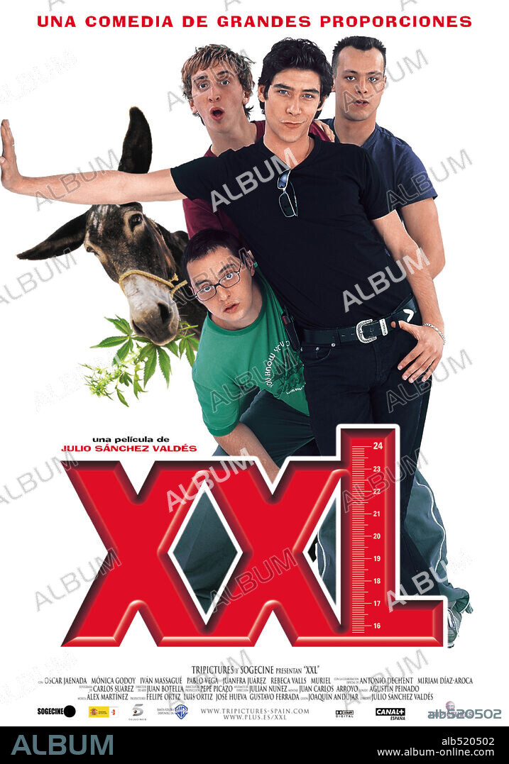Poster de XXL, 2004, dirigida por JULIO SANCHEZ VALDES. Copyright TRIPICTURES/SOGECINE.