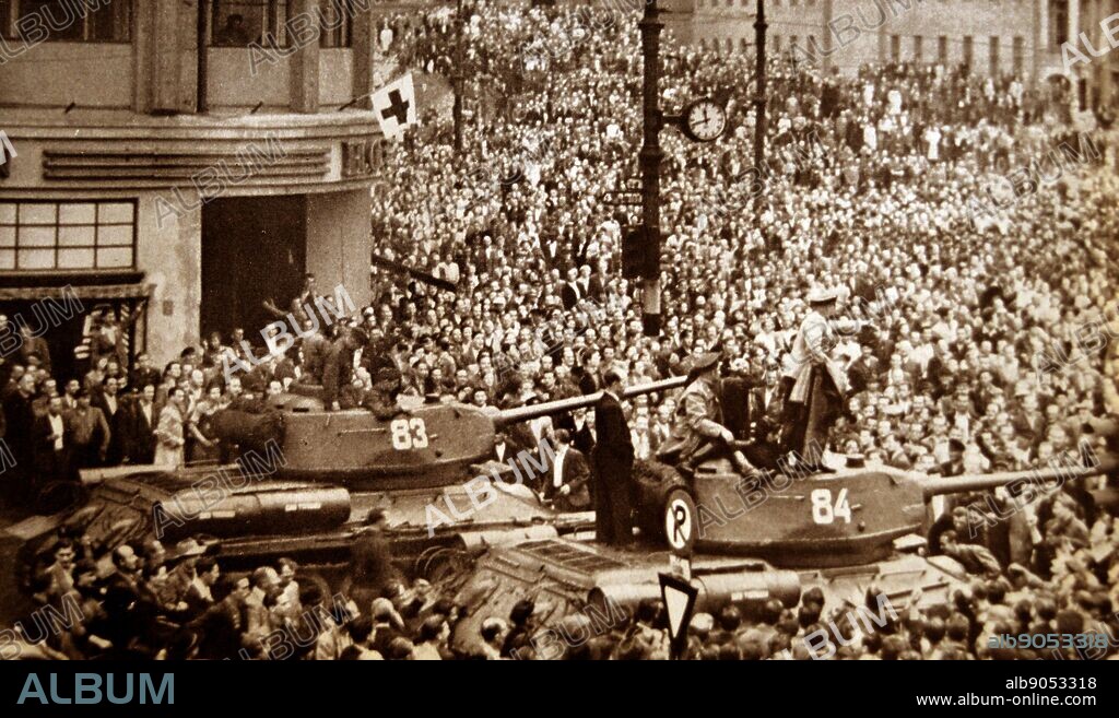 The Uprising of 1953 in East Germany was violently suppressed by tanks of the Group of Soviet Forces.