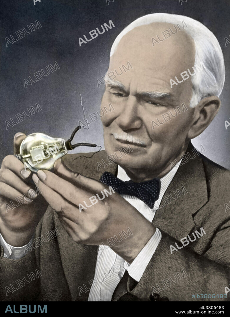Lee De Forest (1873-1961), an American inventor, who in 1906 invented the first vacuum tube known as the Audion, which amplifies weak electrical signals. De Forest was a pioneer in the field of electronics, with over 300 patents to his credit.