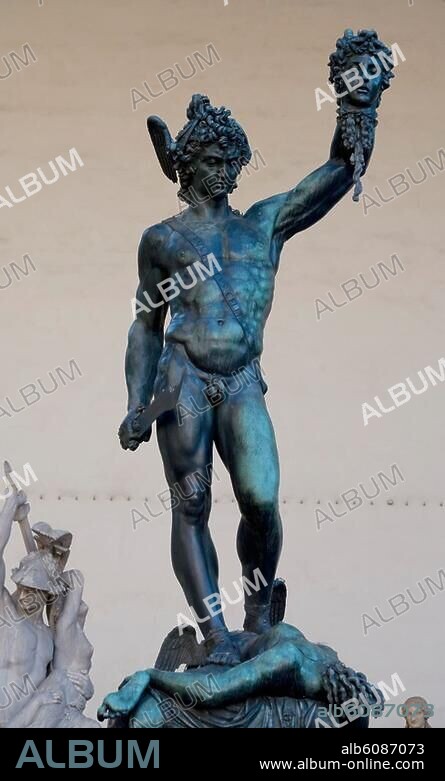 Perseus mit dem Haupt der Medusa von Benvenuto Cellini.