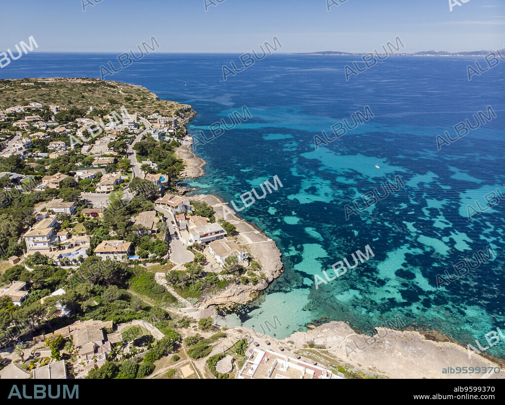 Calo Fort, - Calo de la Reina -, Llucmajor, Mallorca, Balearic Islands, Spain.