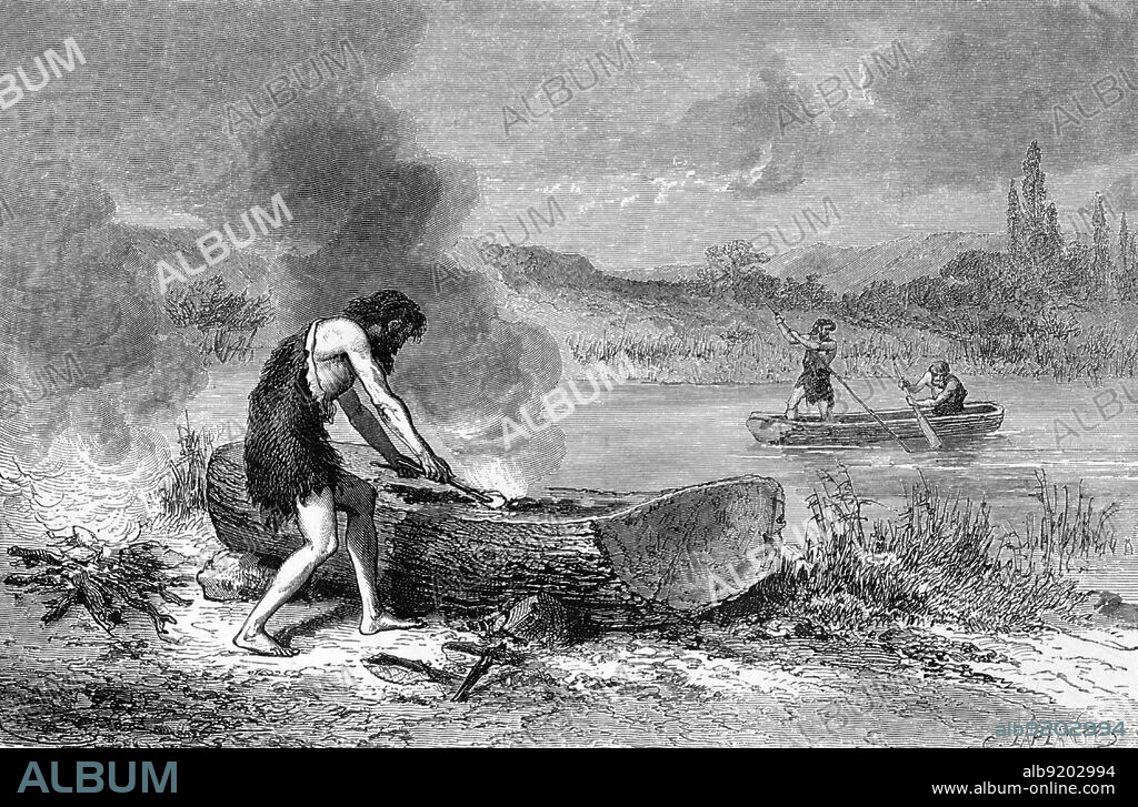 Prehistoric Man, Stone Age Dugout