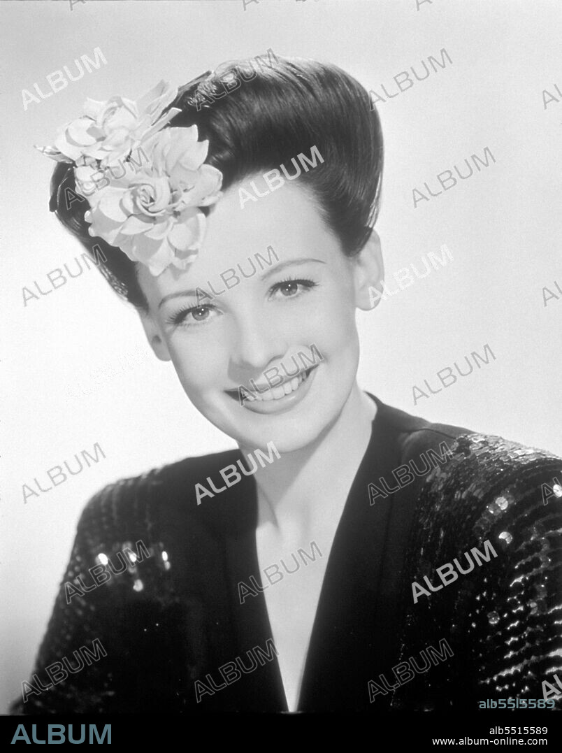 GENE TIERNEY in HEAVEN CAN WAIT, 1943, directed by ERNST LUBITSCH. Copyright 20TH CENTURY FOX.