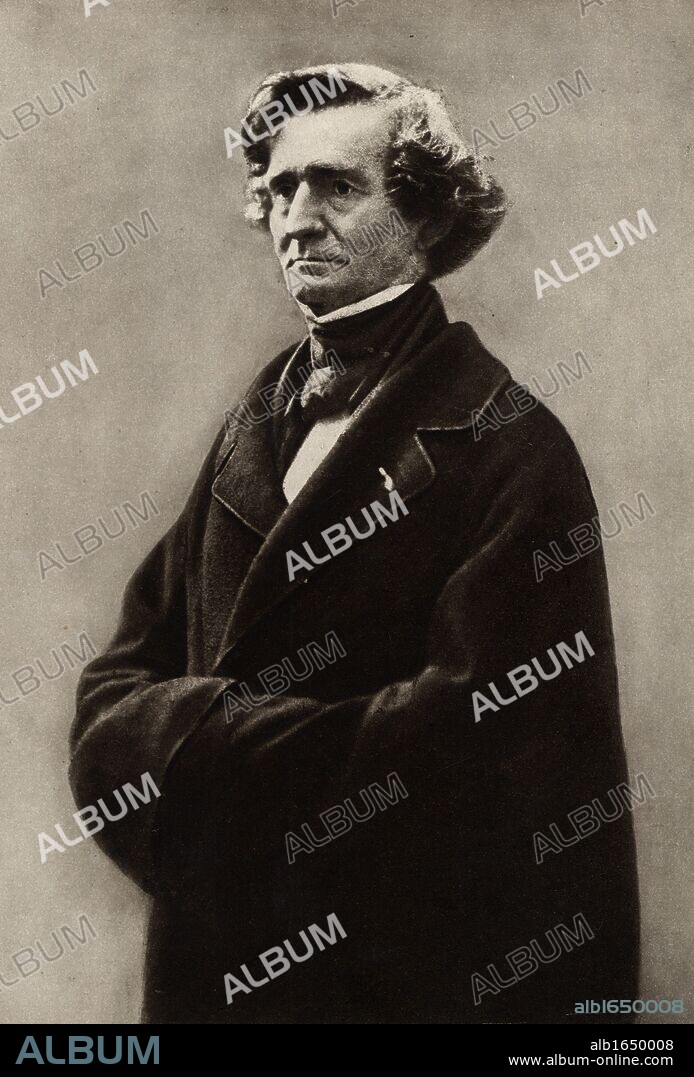 (Louis) Hector Berlioz (1803-1865) French Romantic composer. From a photograph by Nadar, pseudonym of Gaspard-Felix Tournachon (1820-1910). (Photo by: Universal History Archive/UIG via Getty Images).