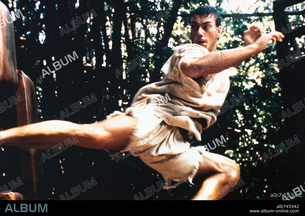 JEAN-CLAUDE VAN DAMME in KICKBOXER, 1989, directed by DAVID WORTH and MARK DI SALLE. Copyright CANNON FILMS.
