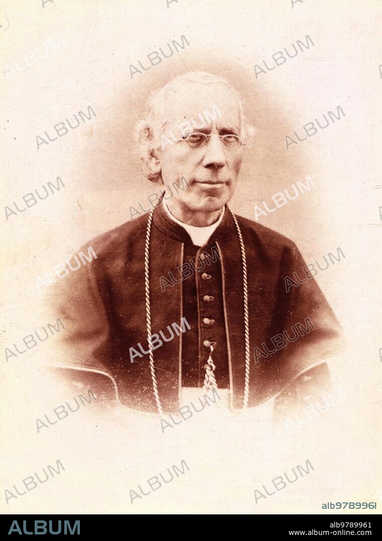 December 1913. Camerlengo Cardinal Luigi Oreglia of Santo Stefano, recently deceased.