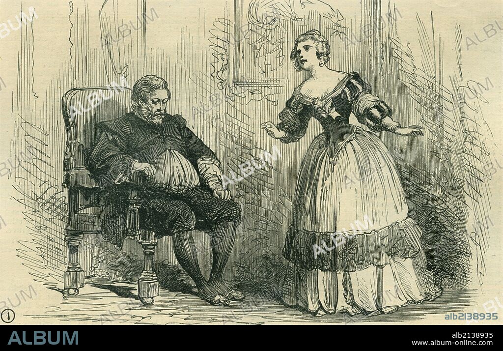 Jenny Lind (1820-1887), the Swedish Nightingale, In ''Il masnadieri'' by Verdi, London, 1847. (Photo by: Universal History Archive/UIG via Getty Images).
