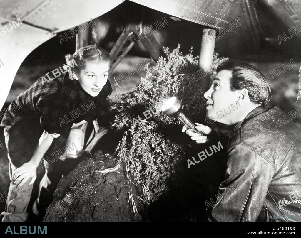 JAMES STEWART y JOAN FONTAINE en VIVA LA VIDA!, 1948 (YOU GOTTA STAY HAPPY), dirigida por H. C. POTTER. Copyright UNIVERSAL PICTURES.